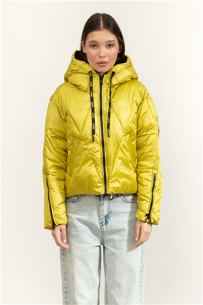 DKNY Cropped Puffer Jkt Kadın Şişme Mont