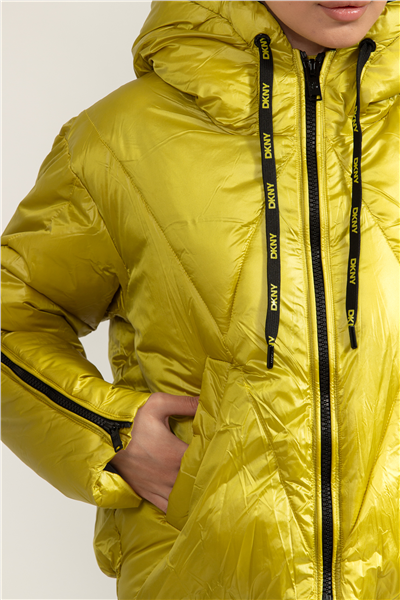 DKNY Cropped Puffer Jkt Kadın Şişme Mont