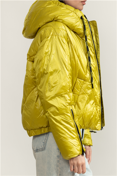 DKNY Cropped Puffer Jkt Kadın Şişme Mont
