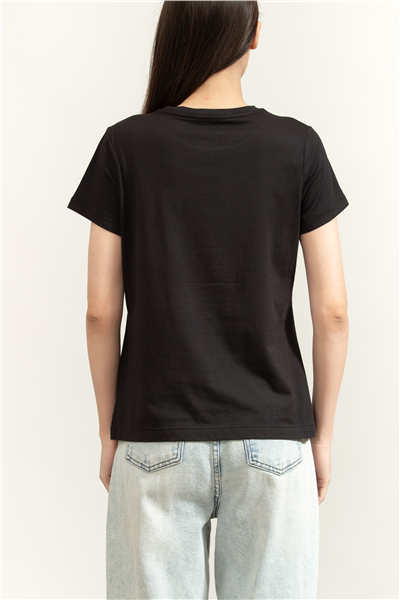 DKNY Dkny Box Rhinestone Kadın Bluz