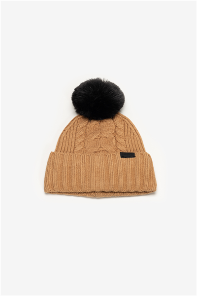 DKNY Dkny Cable Ff Pom Ht Kadın Şapka
