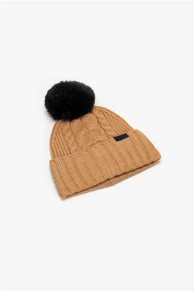 DKNY Dkny Cable Ff Pom Ht Kadın Şapka
