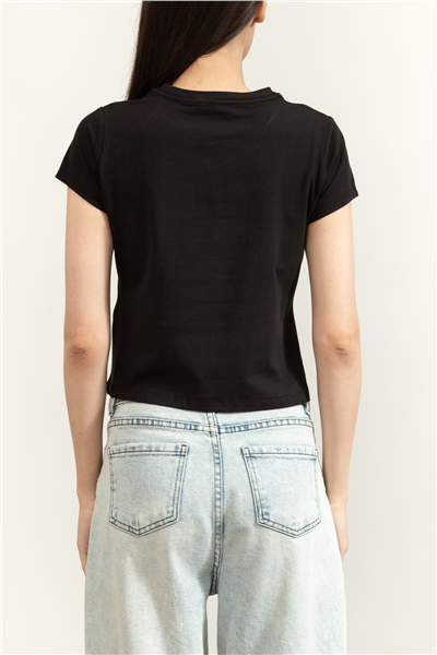 DKNY Dkny Rhinestone Logo Kadın Gömlek