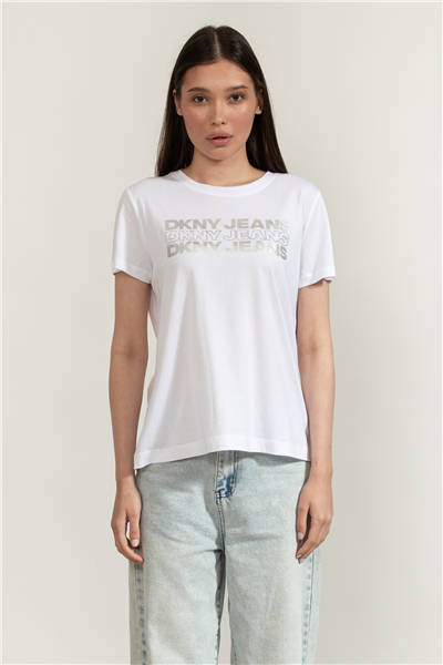 DKNY Double Foil Kadın Bluz
