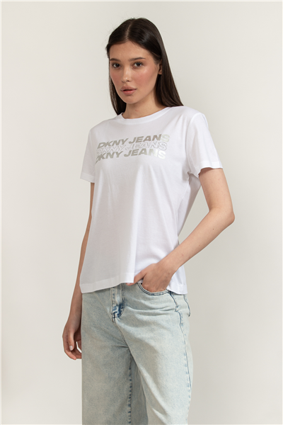 DKNY Double Foil Kadın Bluz