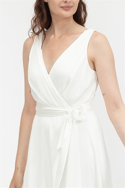 DKNY Double V Faux Kadın Elbise