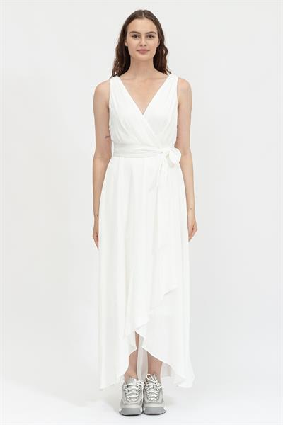 DKNY Double V Faux Kadın Elbise