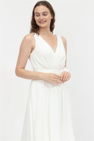 DKNY Double V Faux Kadın Elbise