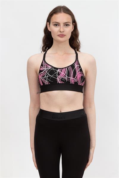 DKNY Electric Shock Print Kadın Sporcu Sütyen