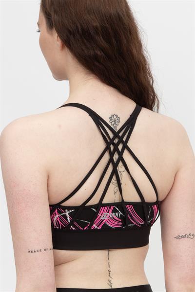 DKNY Electric Shock Print Kadın Sporcu Sütyen
