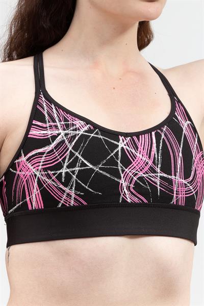 DKNY Electric Shock Print Kadın Sporcu Sütyen