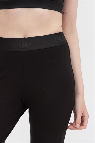 DKNY Foundation Logo Kadın Eşofman Altı Siyah