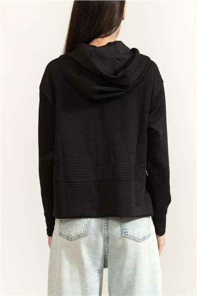 DKNY Full Zip H/D W/Pkts Kadın Hırka