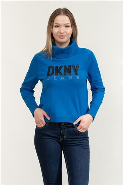 DKNY Kadın Bisiklet Yaka Sweatshirt