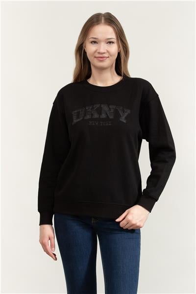 DKNY Kadın Bisiklet Yaka Sweatshirt