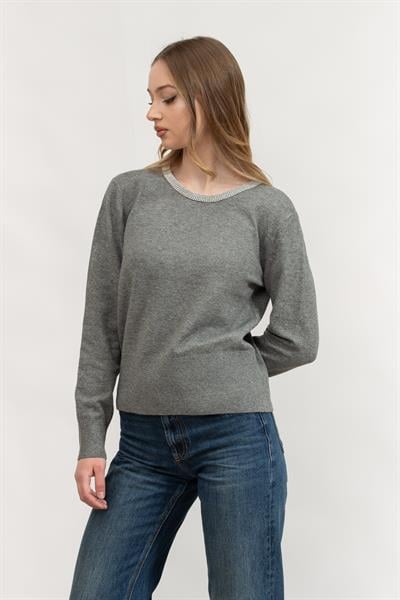 DKNY Kadın Bisiklet Yaka Sweatshirt