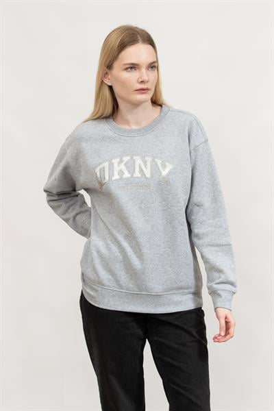 DKNY Kadın Bisiklet Yaka Sweatshirt
