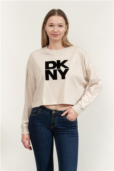 DKNY Kadın Bisiklet Yaka Sweatshirt