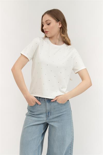 DKNY Kadın Bisiklet Yaka Sweatshirt