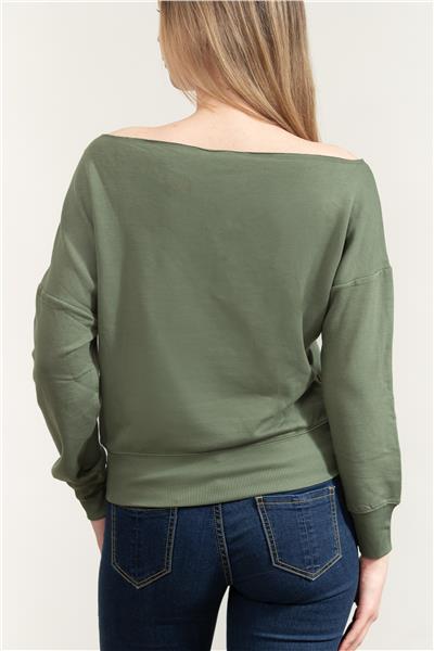 DKNY Kadın Bisiklet Yaka Sweatshirt