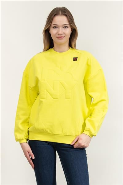 DKNY Kadın Bisiklet Yaka Sweatshirt