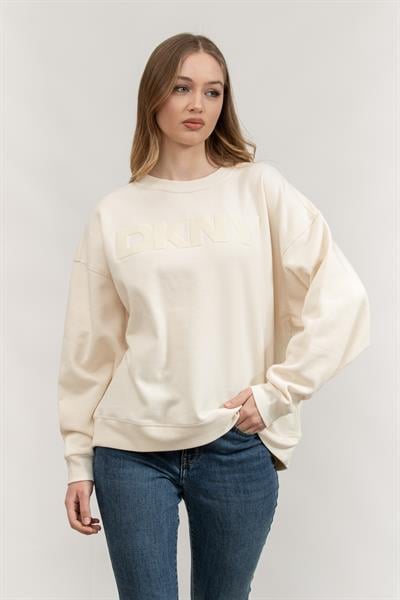 DKNY Kadın Bisiklet Yaka Sweatshirt
