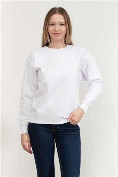 DKNY Kadın Bisiklet Yaka Sweatshirt