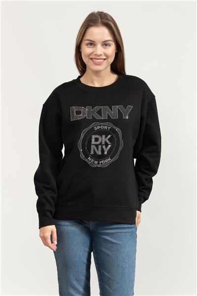 DKNY Kadın Bisiklet Yaka Sweatshirt