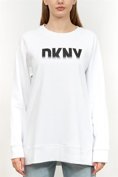 DKNY Kadın Bisiklet Yaka Sweatshirt