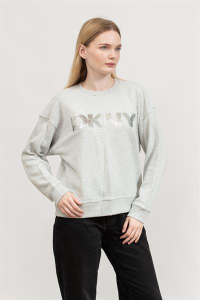 DKNY Kadın Bisiklet Yaka Sweatshirt