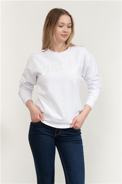 DKNY Kadın Bisiklet Yaka Sweatshirt