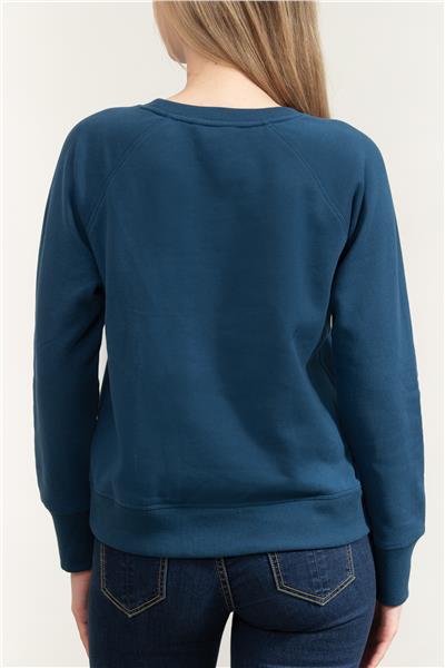 DKNY Kadın Bisiklet Yaka Sweatshirt
