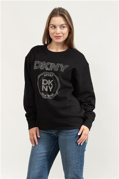 DKNY Kadın Bisiklet Yaka Sweatshirt