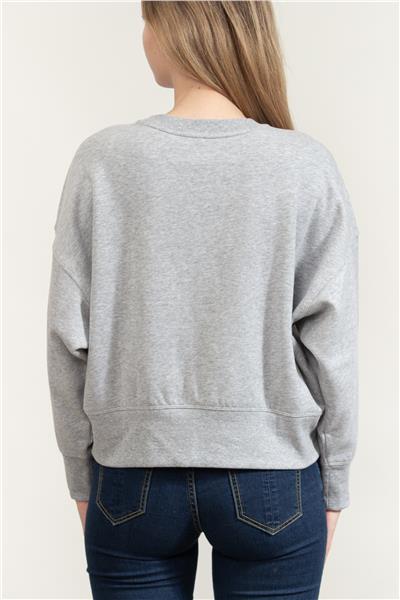 DKNY Kadın Bisiklet Yaka Sweatshirt