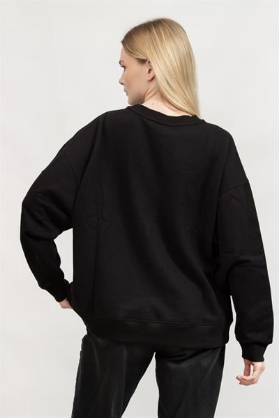DKNY Kadın Bisiklet Yaka Sweatshirt