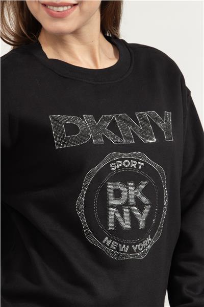 DKNY Kadın Bisiklet Yaka Sweatshirt