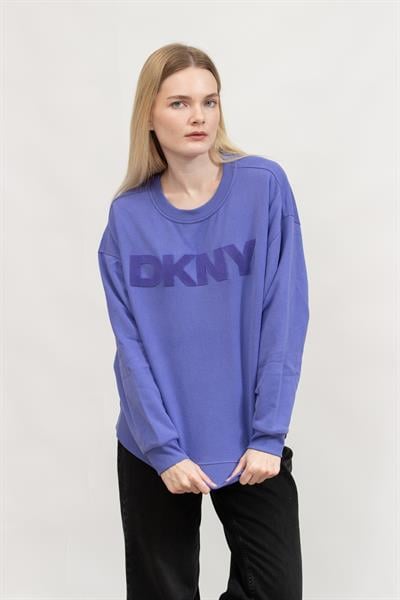 DKNY Kadın Bisiklet Yaka Sweatshirt