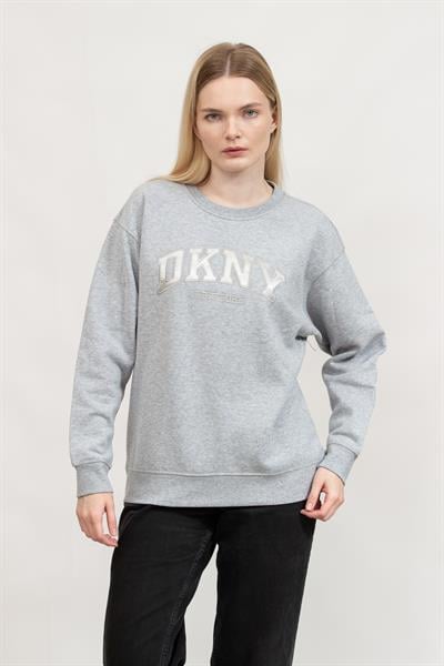DKNY Kadın Bisiklet Yaka Sweatshirt