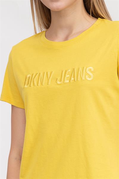 DKNY Kadın Bisiklet Yaka T-Shirt