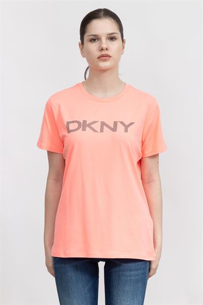 DKNY Kadın Bisiklet Yaka T-Shirt