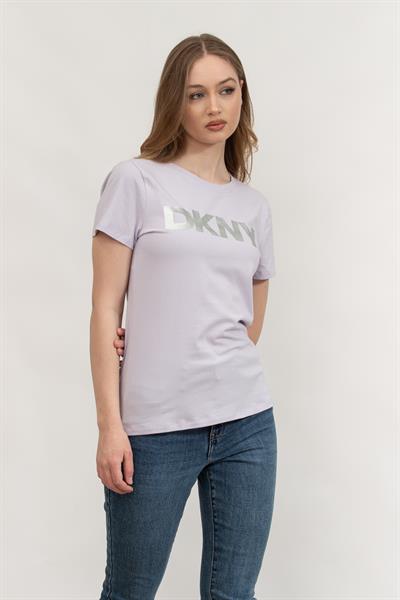 DKNY Kadın Bisiklet Yaka T-Shirt