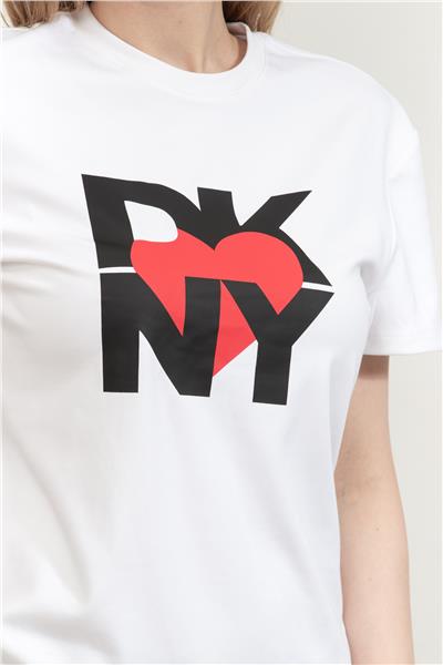 DKNY Kadın Bisiklet Yaka T-Shirt