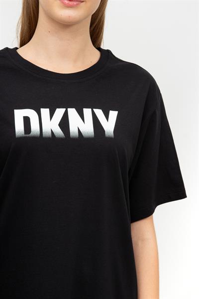 DKNY Kadın Bisiklet Yaka T-Shirt