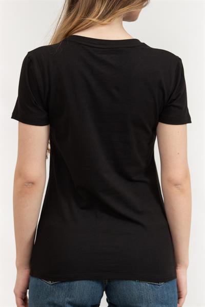 DKNY Kadın Bisiklet Yaka T-Shirt