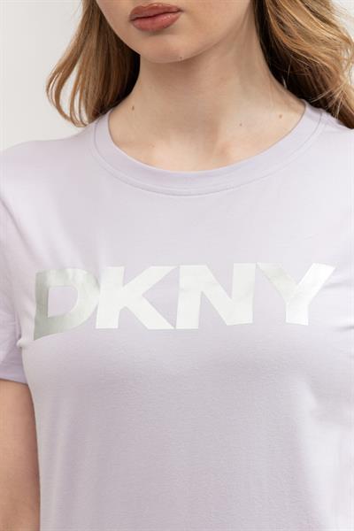 DKNY Kadın Bisiklet Yaka T-Shirt