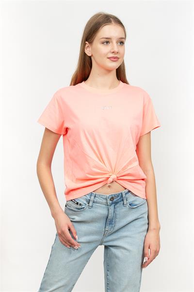 DKNY Kadın Bisiklet Yaka T-Shirt