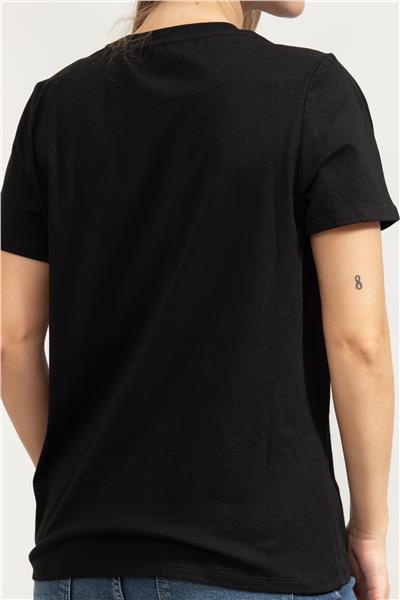 DKNY Kadın Bisiklet Yaka T-Shirt
