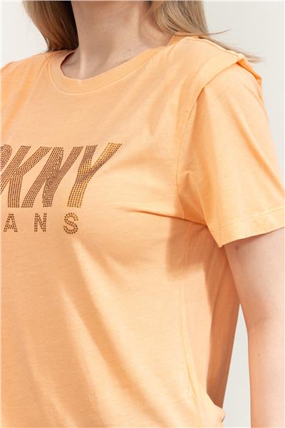 DKNY Kadın Bisiklet Yaka T-Shirt