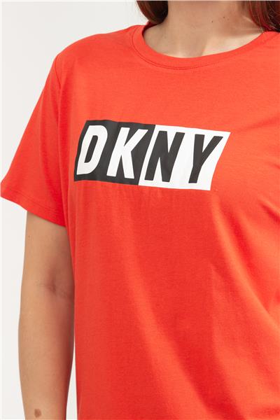 DKNY Kadın Bisiklet Yaka T-Shirt