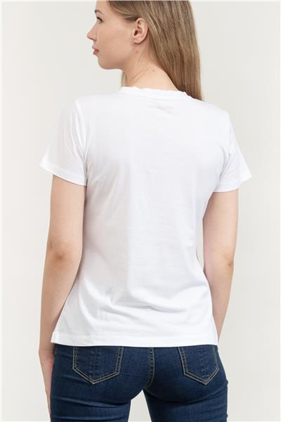 DKNY Kadın Bisiklet Yaka T-Shirt